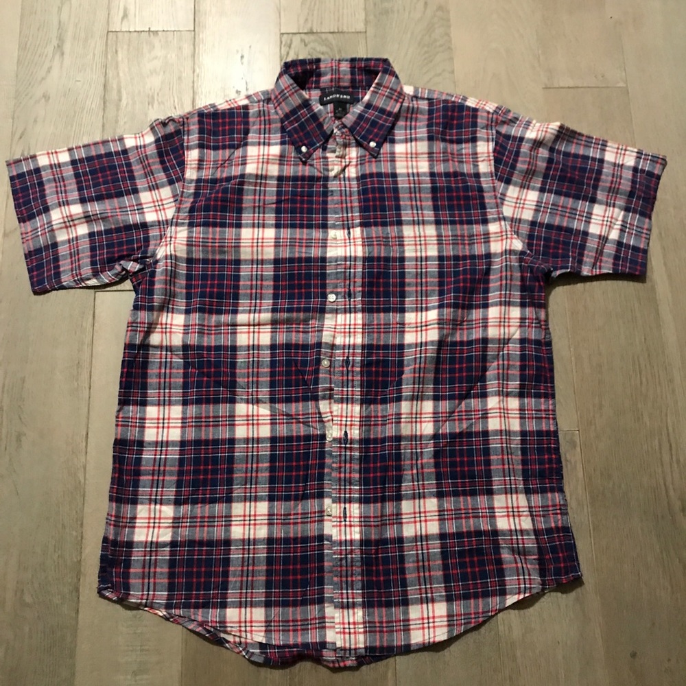 Short sleeve plaid